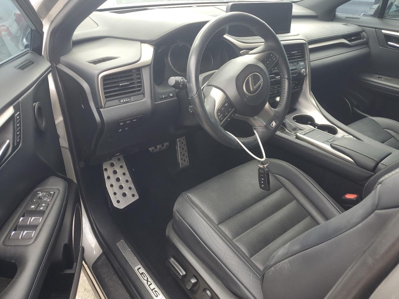 2021 Lexus RX VIN 2T2YZMDA7MC282776 Copart auction photo, vandalism damage thumbnail 8