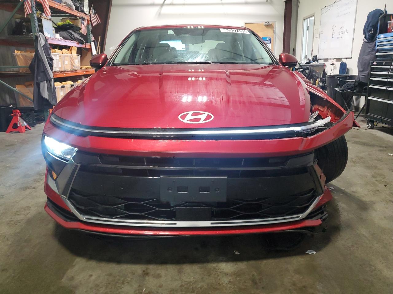 2024 Hyundai Sonata VIN KMHL34JJ1RA095531 Copart auction photo, front end damage thumbnail 5