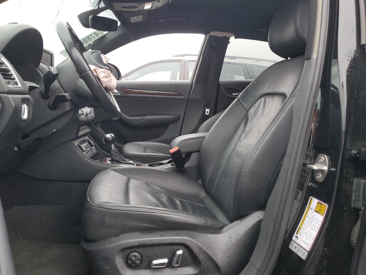 2017 Audi Q3 VIN WA1JCCFS9HR008699 Copart auction photo, front end / side damage thumbnail 7