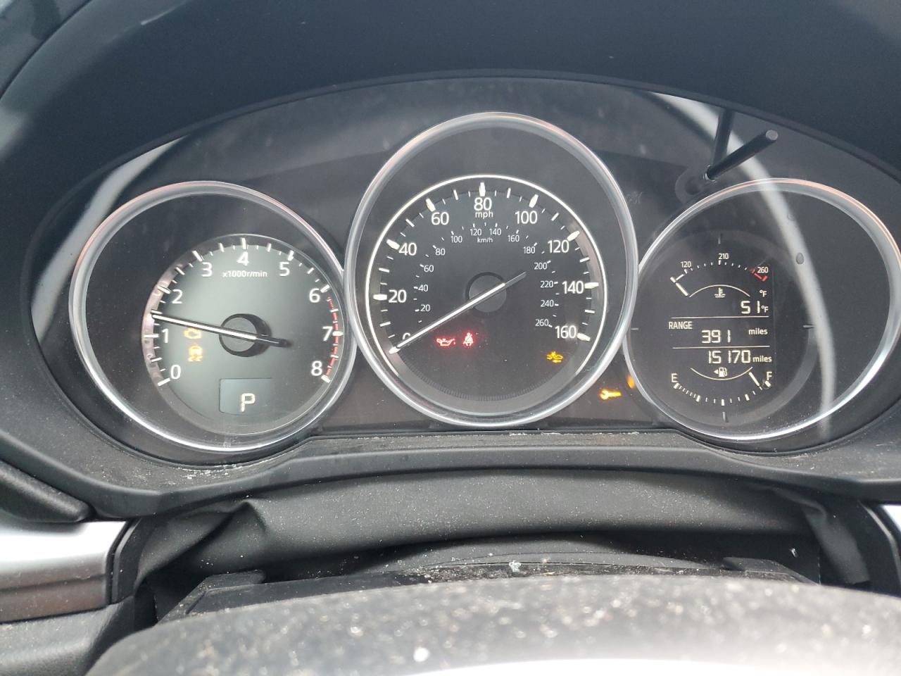 2019 Mazda CX-5 VIN JM3KFBBMXK0665873 Copart auction photo, front end damage thumbnail 9