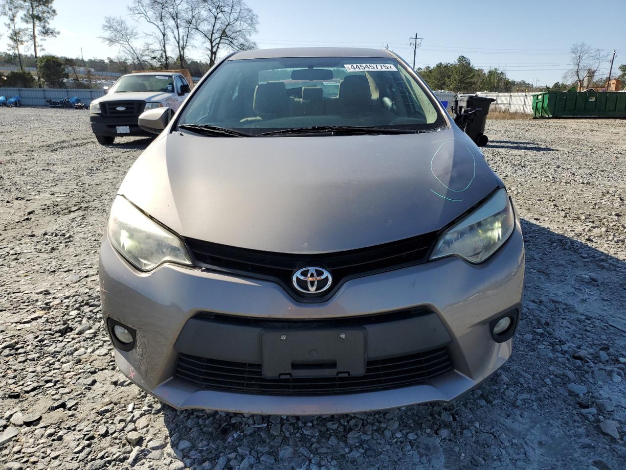 2014 Toyota Corolla VIN 2T1BPRHE1EC211343 Copart auction photo, front end / side damage thumbnail 5