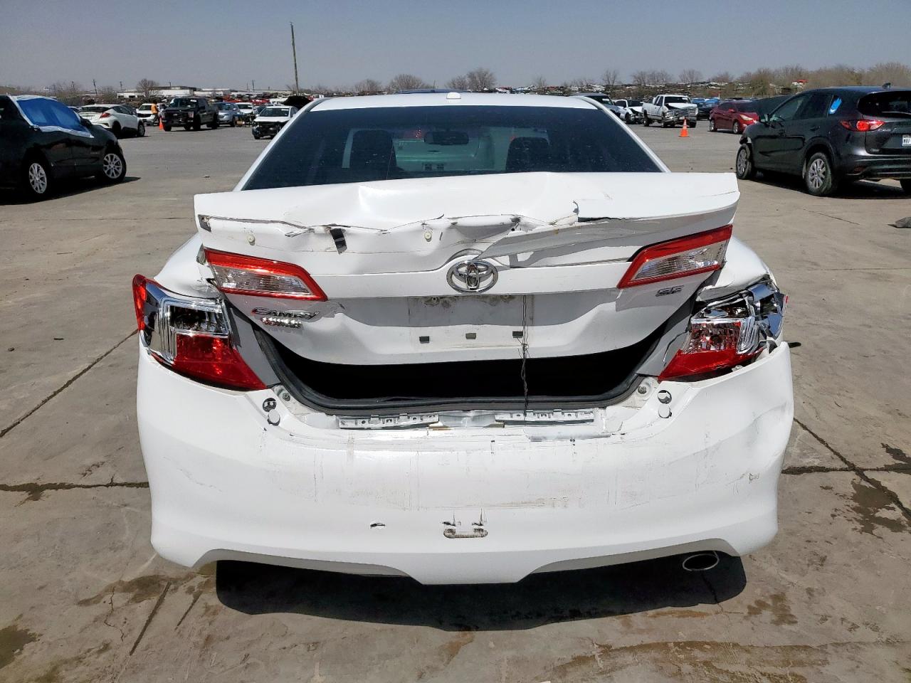 2014 Toyota Camry VIN 4T1BF1FK8EU744432 Copart auction photo, rear end damage thumbnail 6