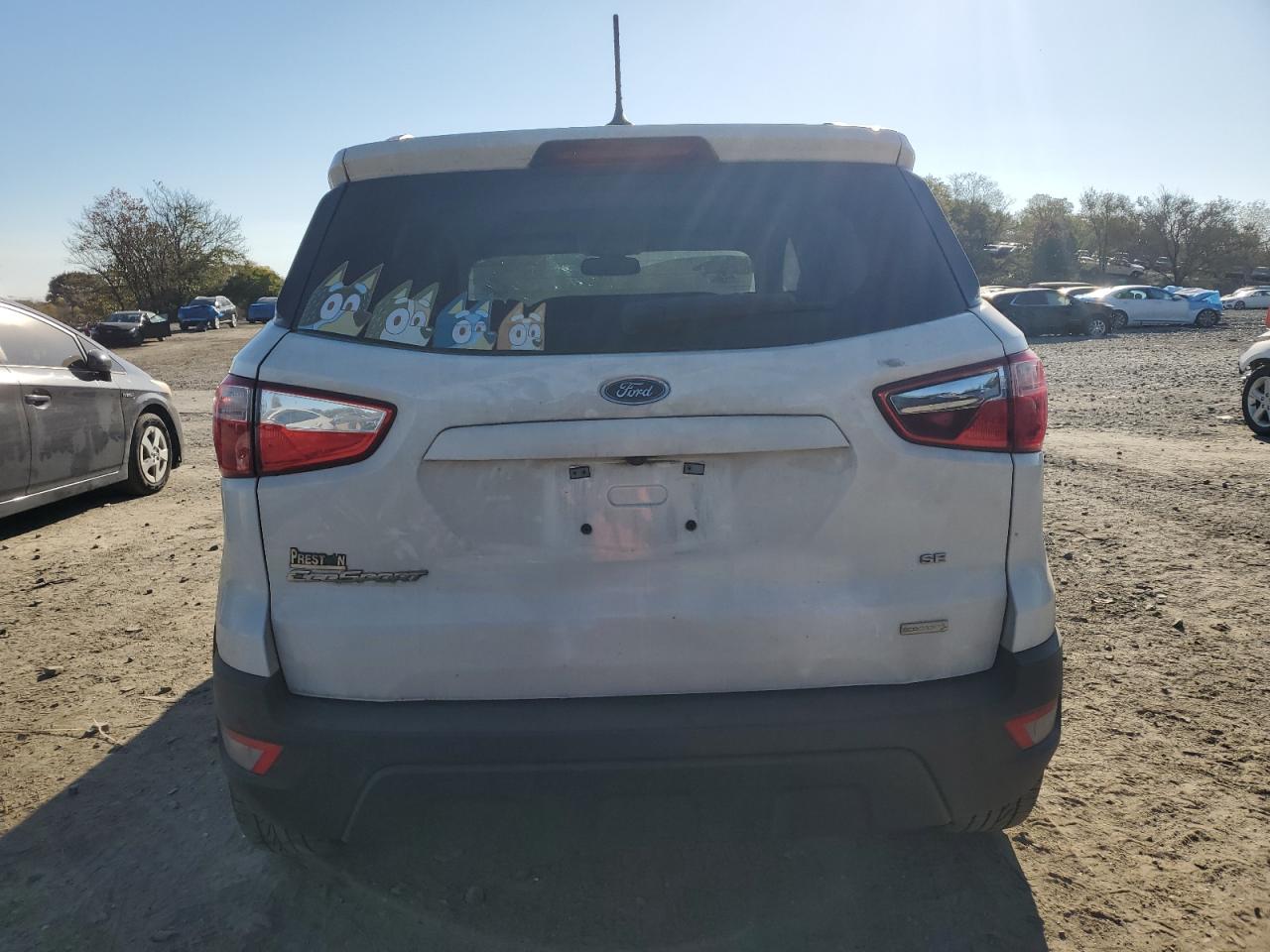 2018 Ford EcoSport VIN MAJ3P1TE3JC229459 Copart auction photo, front end / minor dent/scratches damage thumbnail 6
