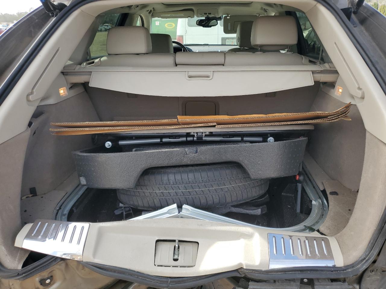 2015 Cadillac SRX VIN 3GYFNBE35FS555497 Copart auction photo, rear end / side damage thumbnail 6