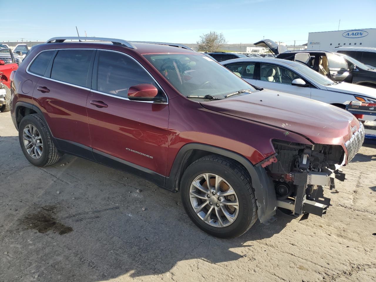 2019 Jeep Grand Cherokee VIN 1C4PJLLB9KD241979 Copart auction photo, front end / minor dent/scratches damage thumbnail 4