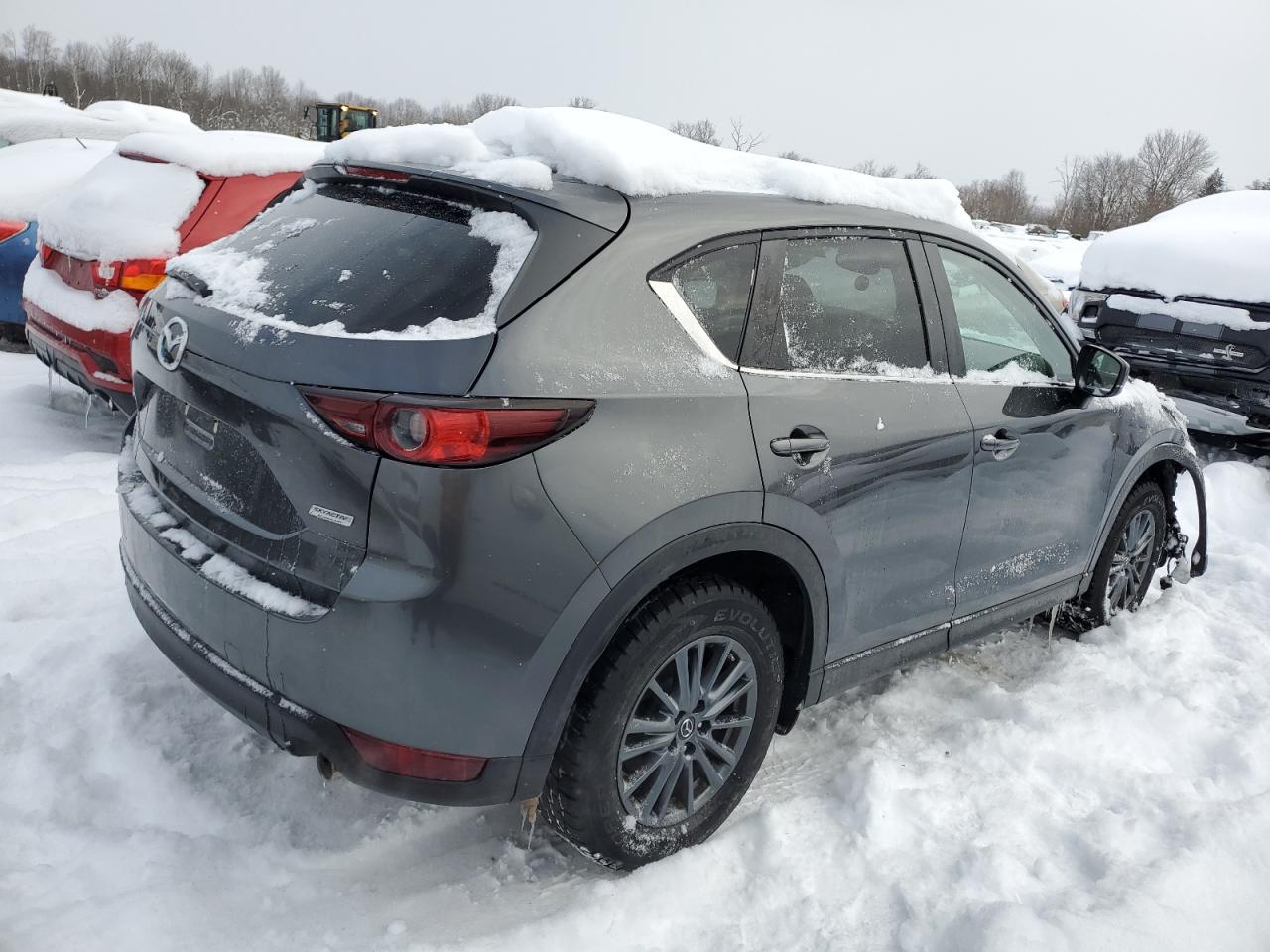 2019 Mazda CX-5 VIN JM3KFBCM9K0668486 Copart auction photo, front end damage thumbnail 3