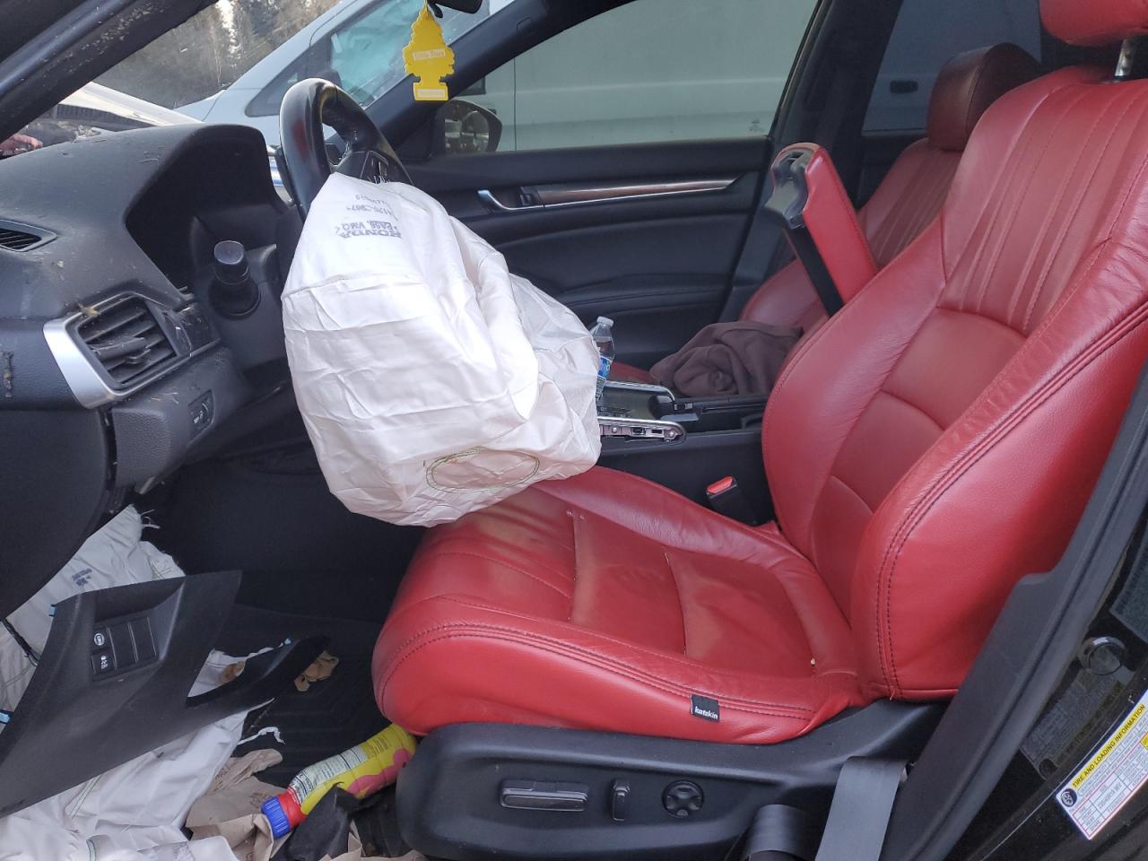 2022 Honda Accord VIN 1HGCV1F31NA013302 Copart auction photo, front end damage thumbnail 7
