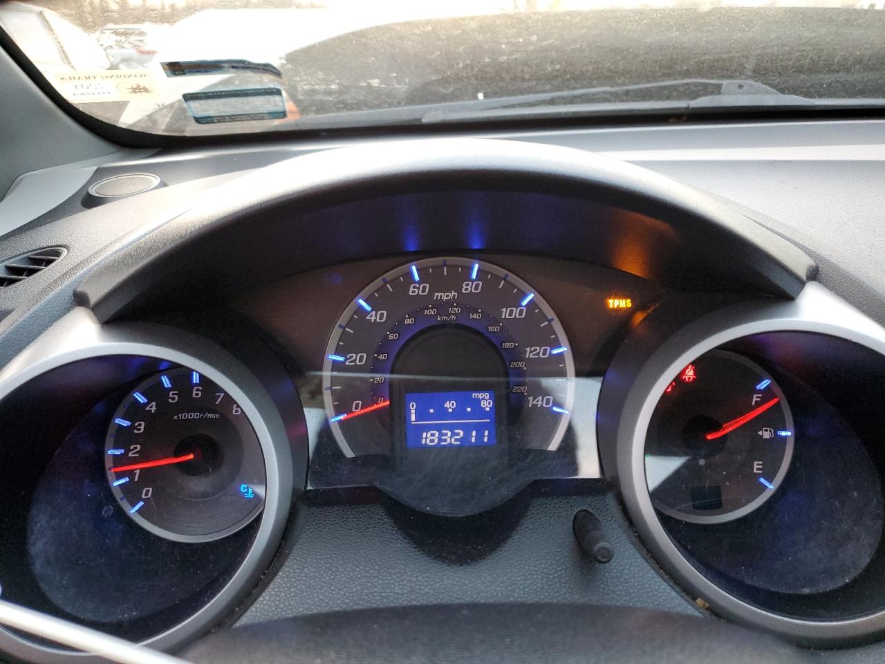 2009 Honda Fit VIN JHMGE88409S055246 Copart auction photo, front end / minor dent/scratches damage thumbnail 9