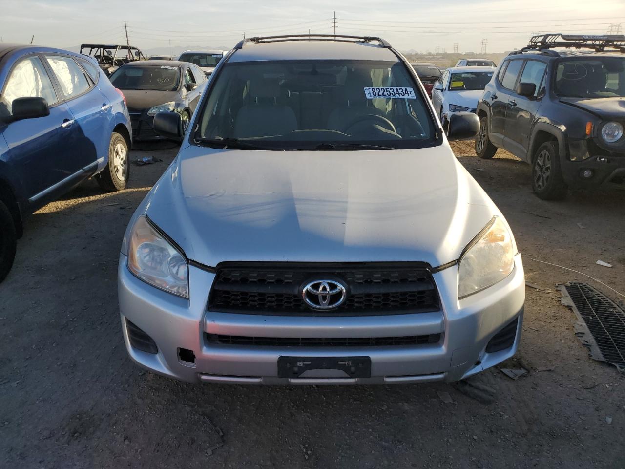 2011 Toyota RAV 4 VIN 2T3BF4DV3BW147237 Copart auction photo, side / front end damage thumbnail 5
