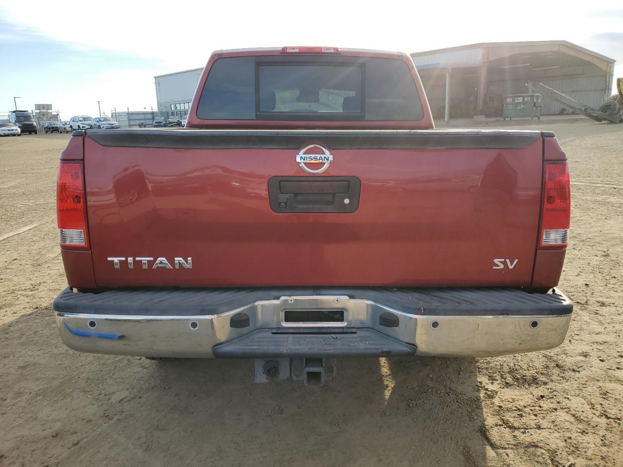 2013 Nissan Titan VIN 1N6AA0ED7DN300217 Copart auction photo, front end / side damage thumbnail 6