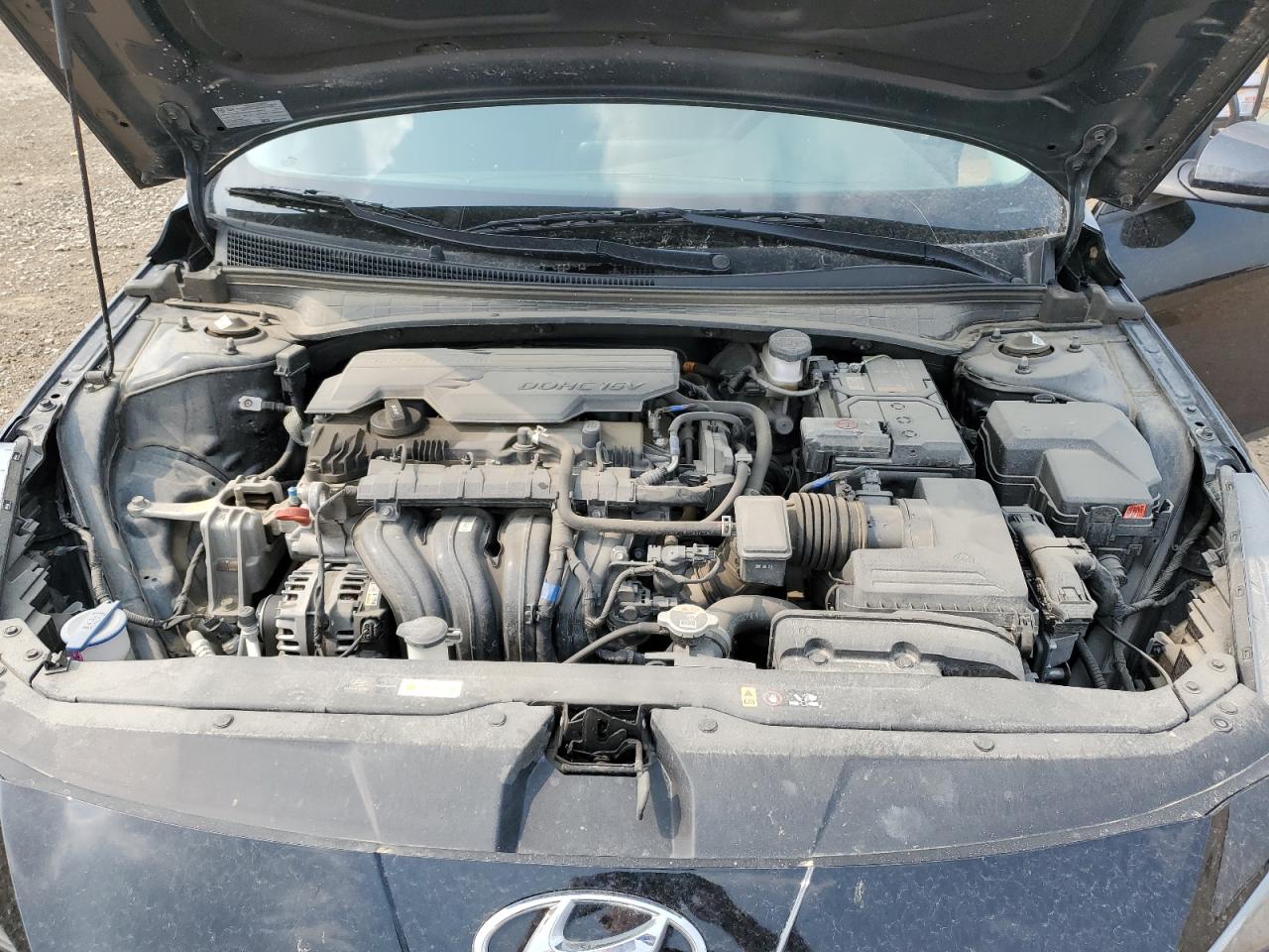 2023 Hyundai Elantra VIN KMHLM4AG2PU425819 Copart auction photo, hail / rear end damage thumbnail 11