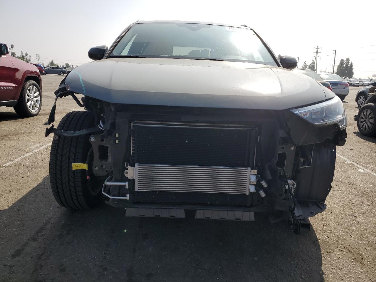 2020 Audi Q3 VIN WA1DECF3XL1106244 Copart auction photo, front end damage thumbnail 5