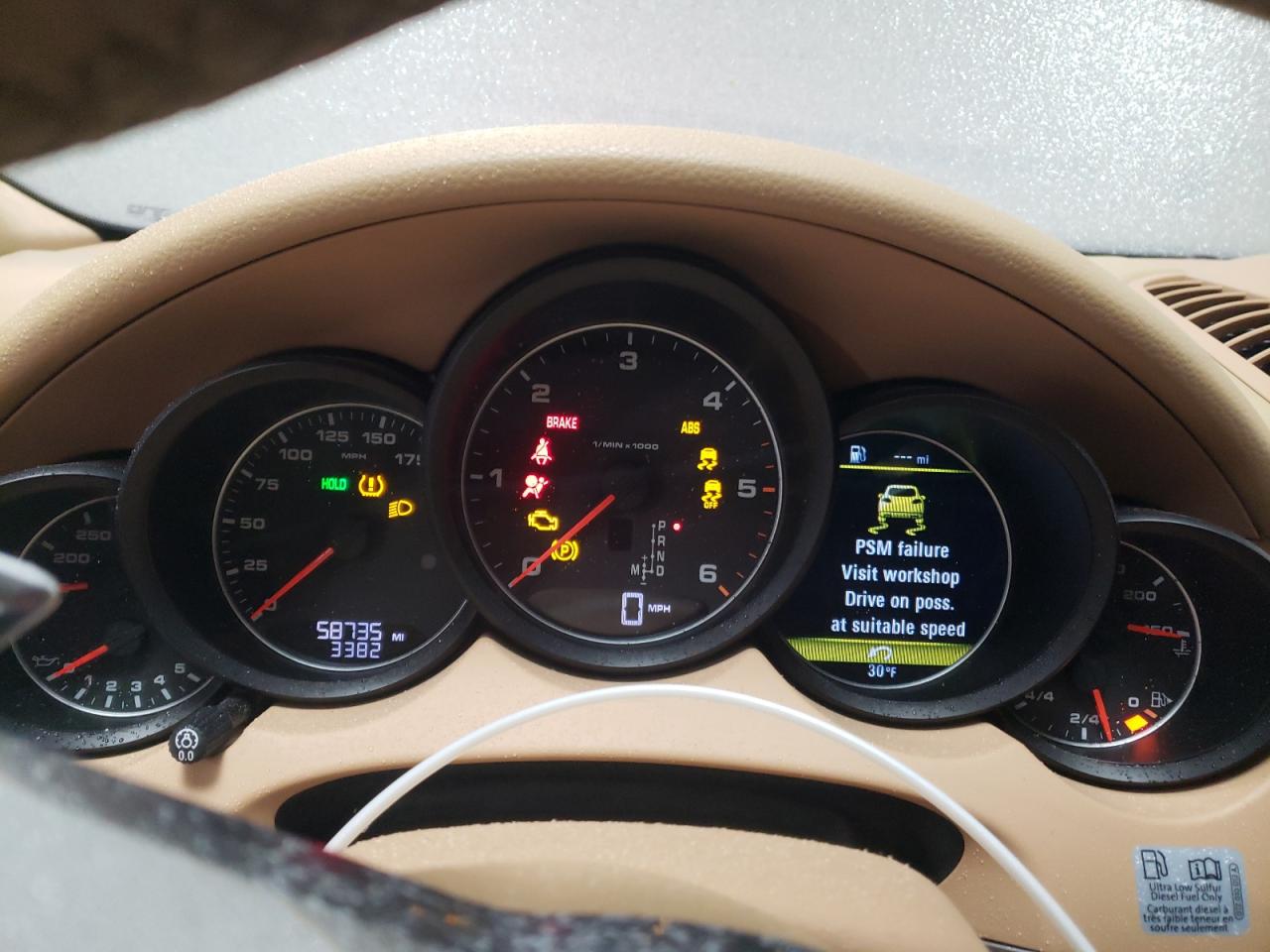 2015 Porsche Cayenne VIN WP1AF2A25FLA40868 Copart auction photo, minor dent/scratches damage thumbnail 9