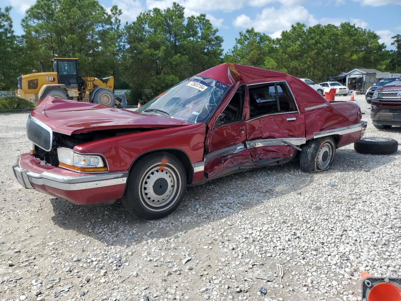 1996 Buick Roadmaster VIN 1G4BN52PXTR404114 - Copart auction photo