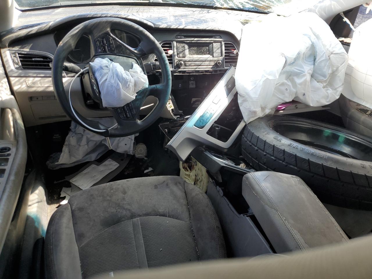2015 Hyundai Sonata VIN 5NPE24AF4FH238536 Copart auction photo, all over damage thumbnail 8