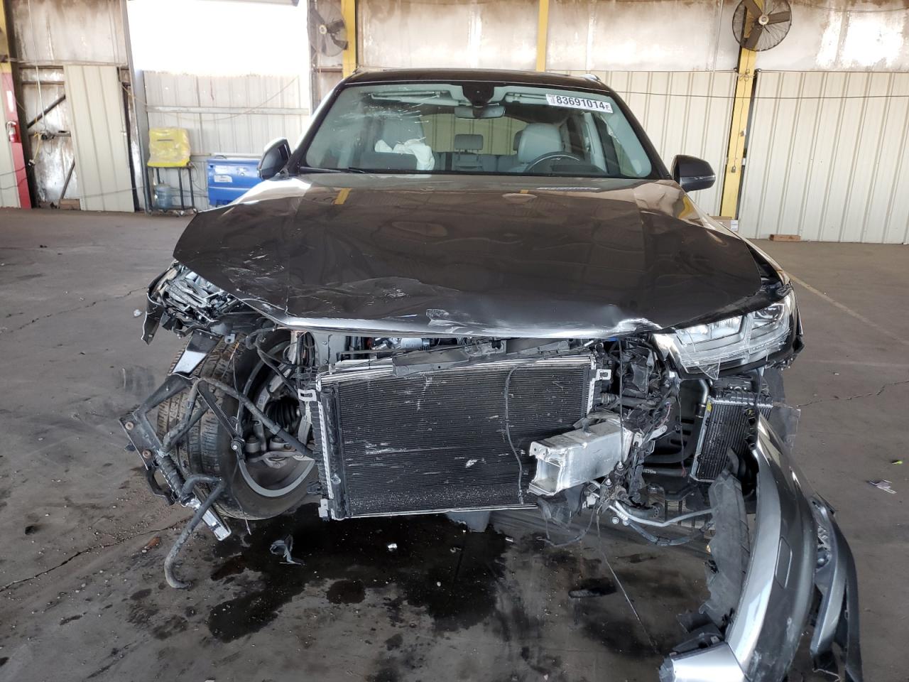 2018 Audi Q7 VIN WA1VAAF77JD054641 Copart auction photo, front end damage thumbnail 5