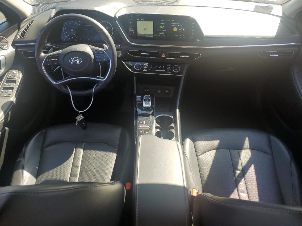 2020 Hyundai Sonata VIN 5NPEH4J21LH014812 Copart auction photo, front end damage thumbnail 8