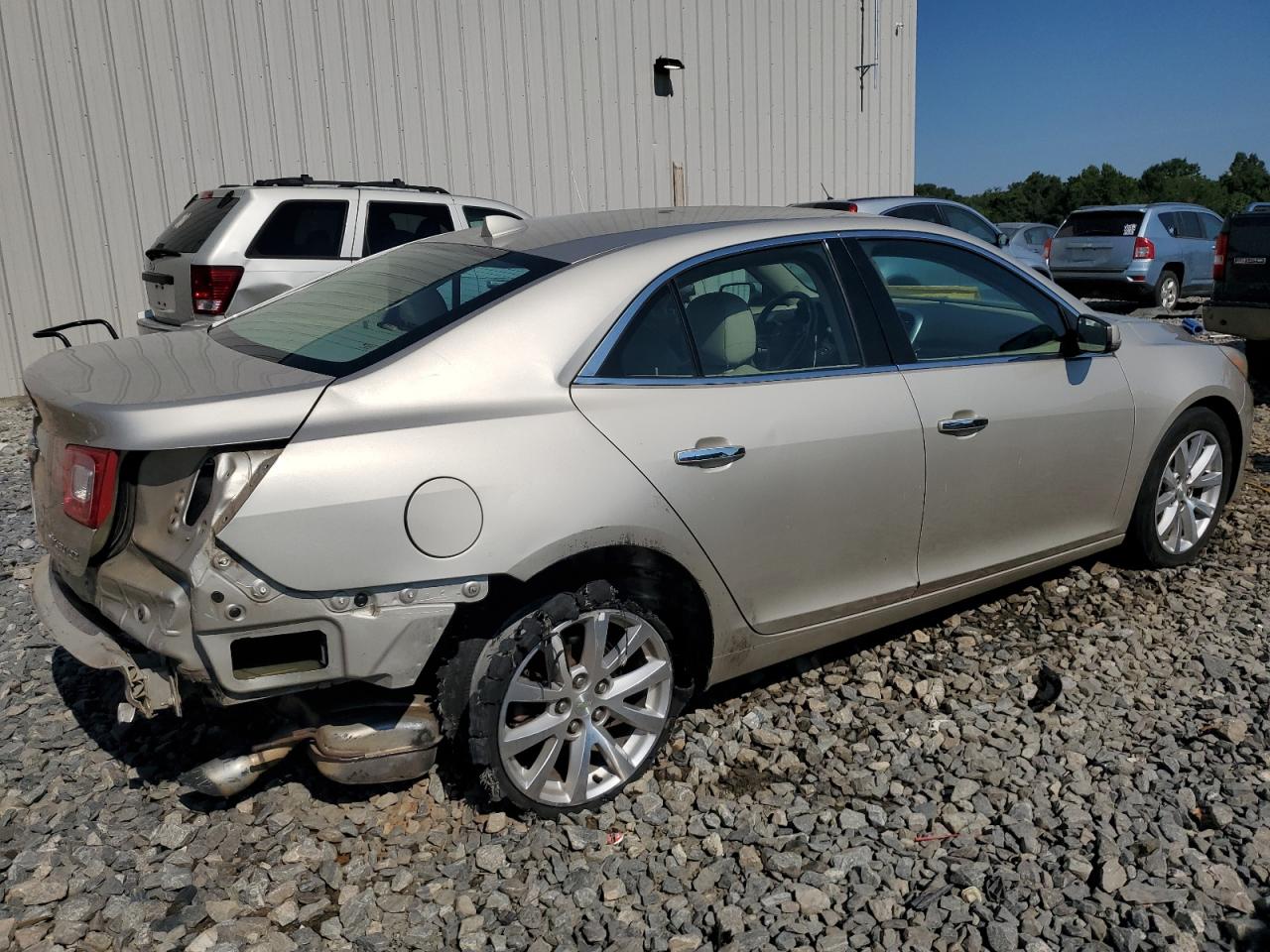 2014 Chevrolet Malibu VIN 1G11H5SL9EF298367 Copart auction photo, rear end damage thumbnail 3