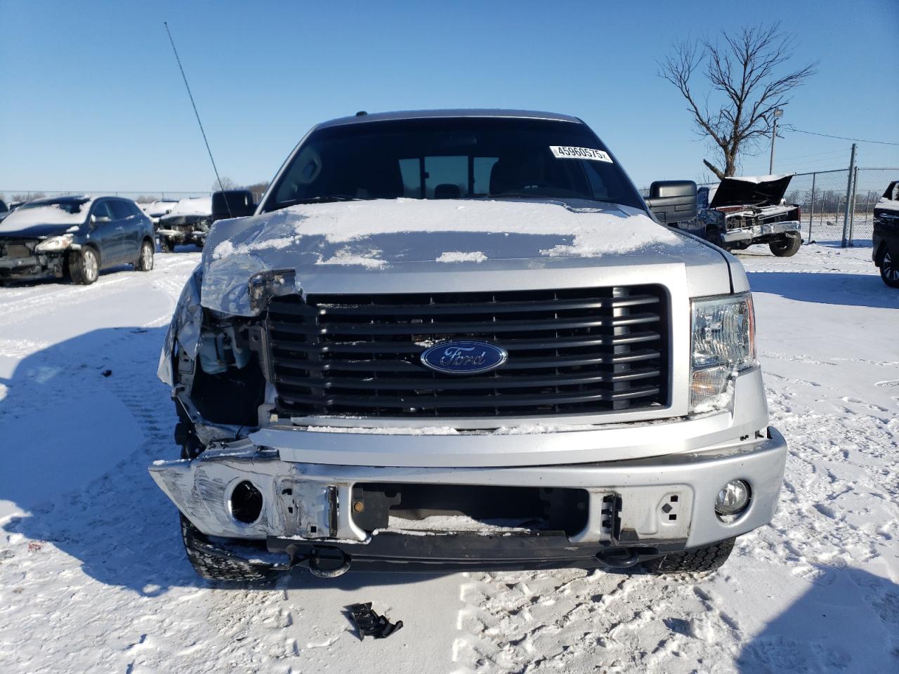 2014 Ford F-150 VIN 1FTFW1EF1EKF89406 Copart auction photo, front end / side damage thumbnail 5