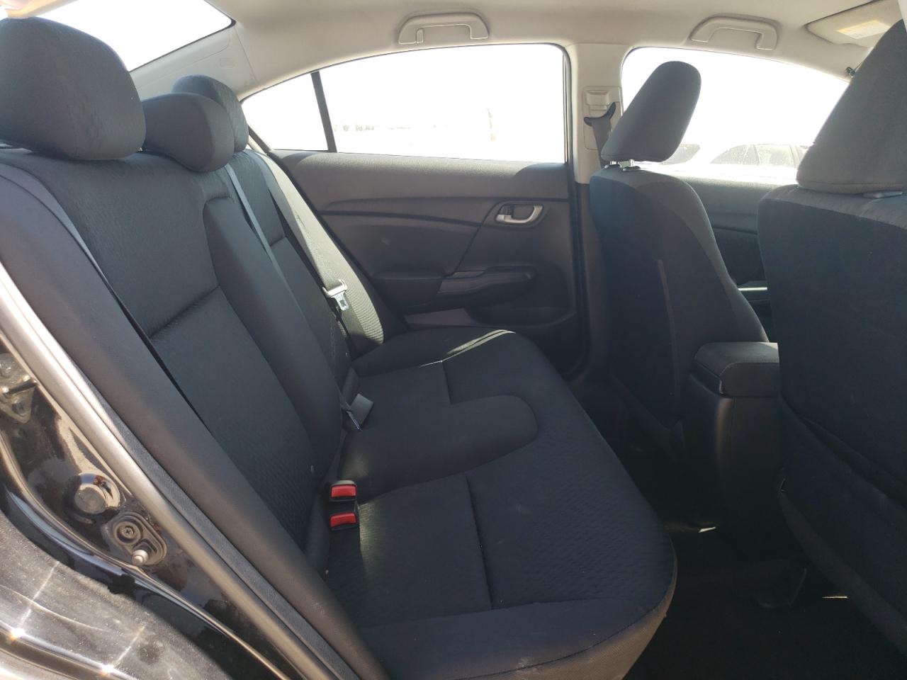 2015 Honda Civic VIN 19XFB2F57FE120171 Copart auction photo, rear end / side damage thumbnail 10