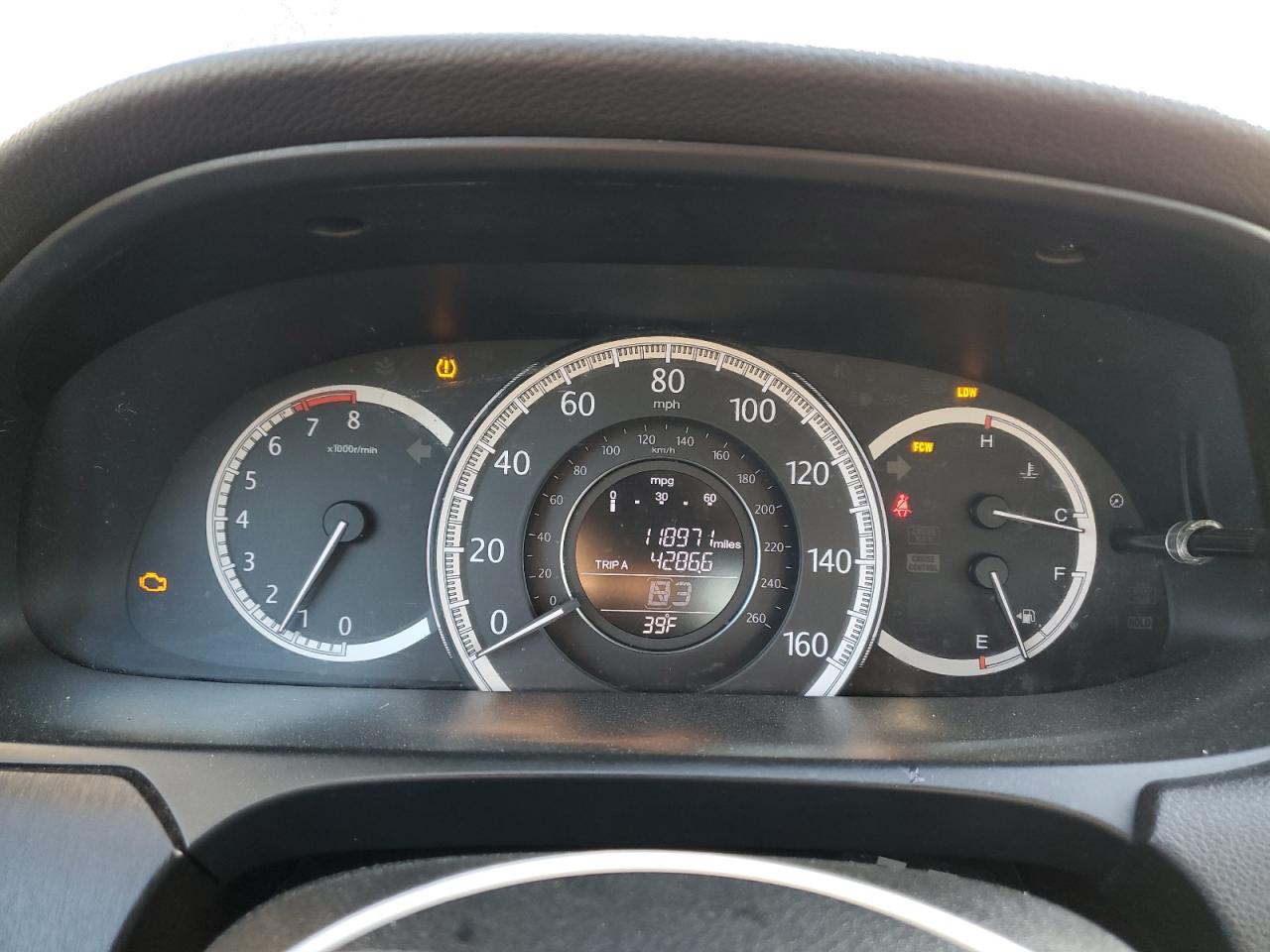 2014 Honda Accord VIN 1HGCR3F84EA011376 Copart auction photo, front end damage thumbnail 9