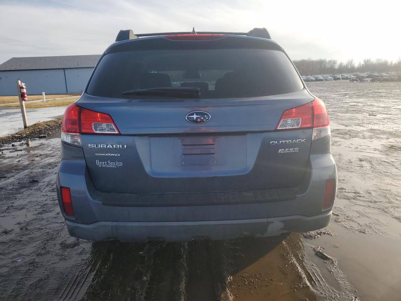 2014 Subaru Outback VIN 4S4BRBCC6E3235214 Copart auction photo, front end / all over damage thumbnail 6