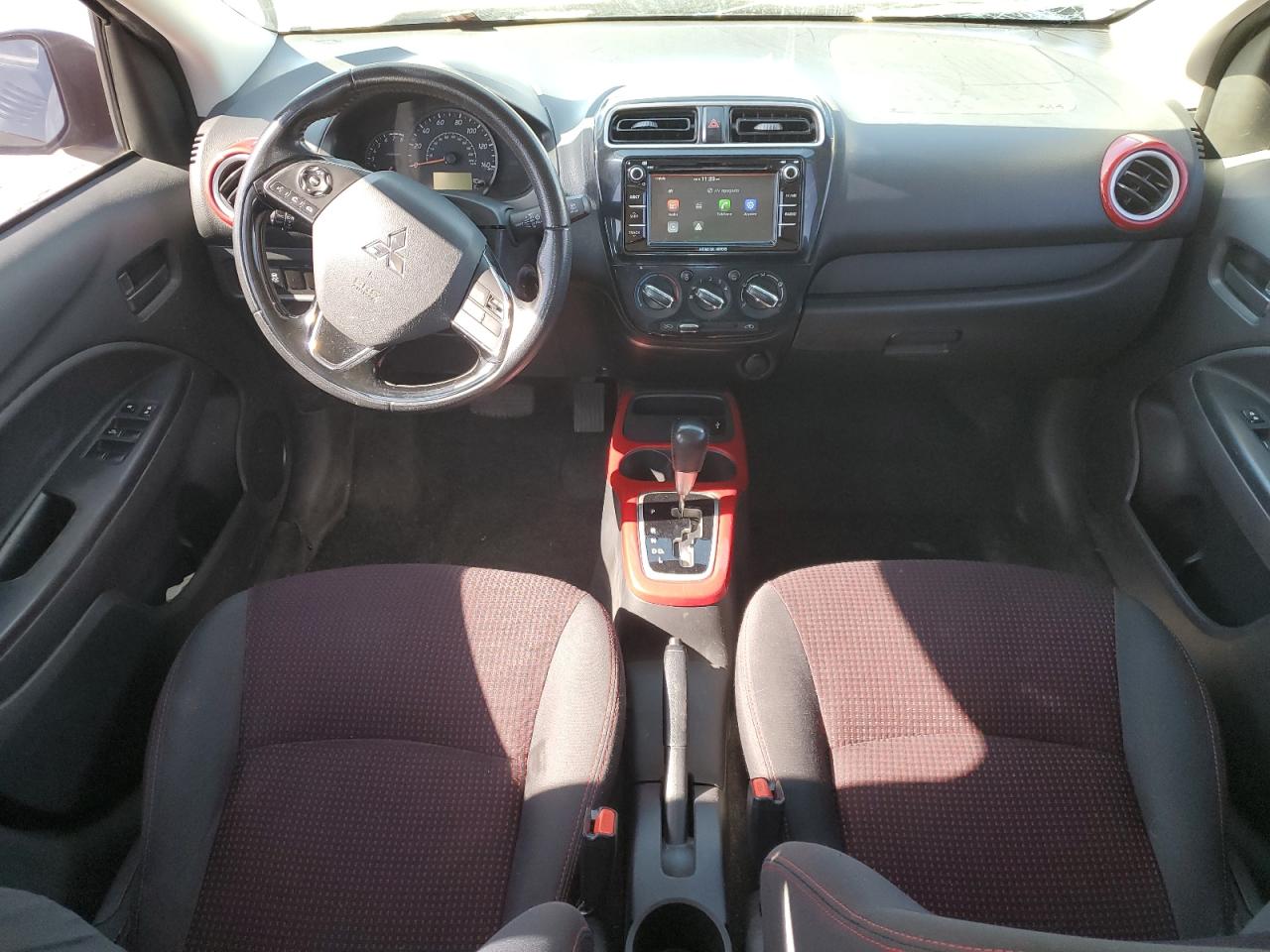 2019 Mitsubishi Mirage VIN ML32A5HJ4KH009792 Copart auction photo, front end damage thumbnail 8