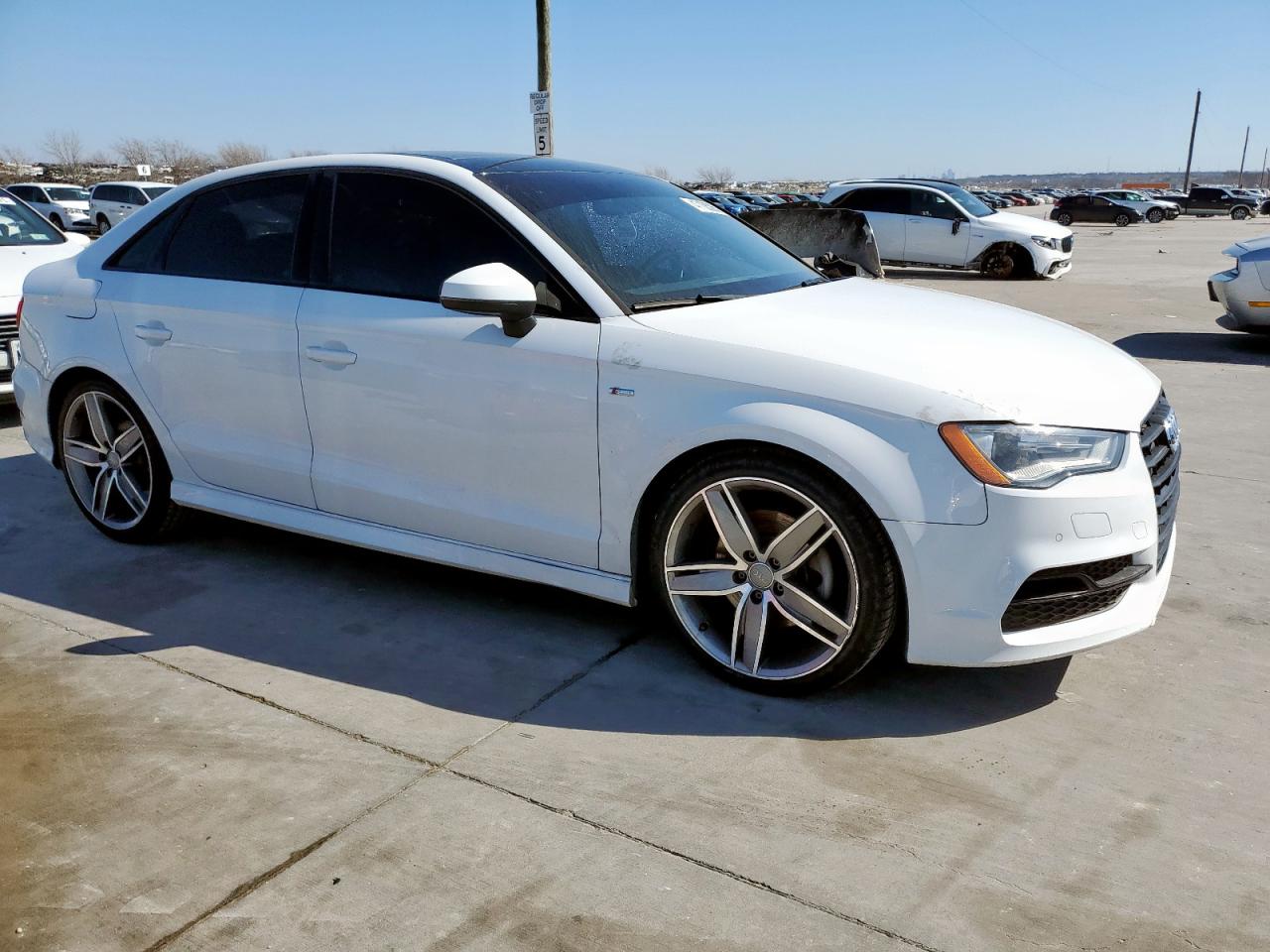 2016 Audi A3 VIN WAUA7GFF4G1109809 Copart auction photo, side damage thumbnail 4