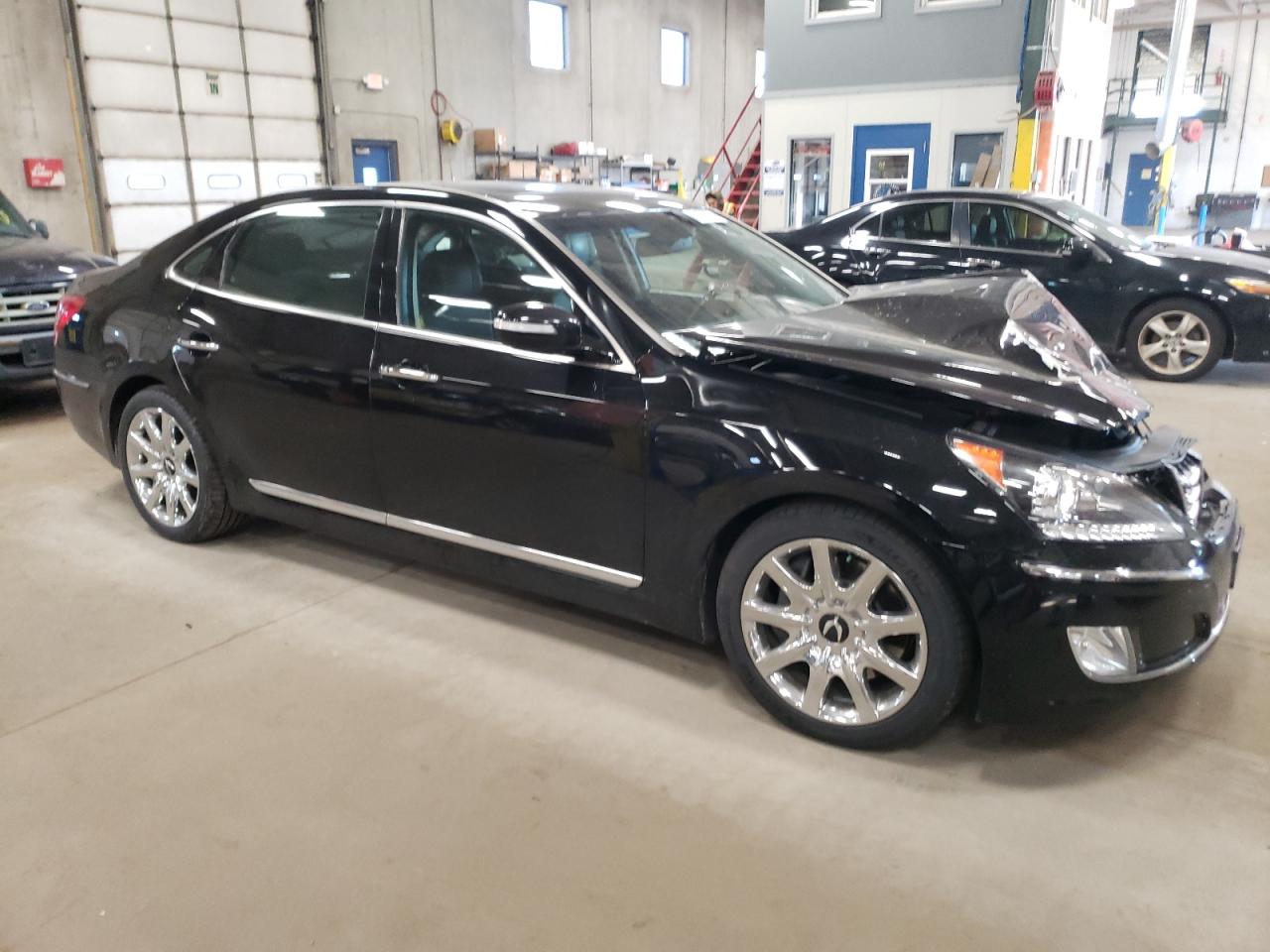 2012 Hyundai Equus VIN KMHGH4JH0CU051574 Copart auction photo, front end / rear end damage thumbnail 4