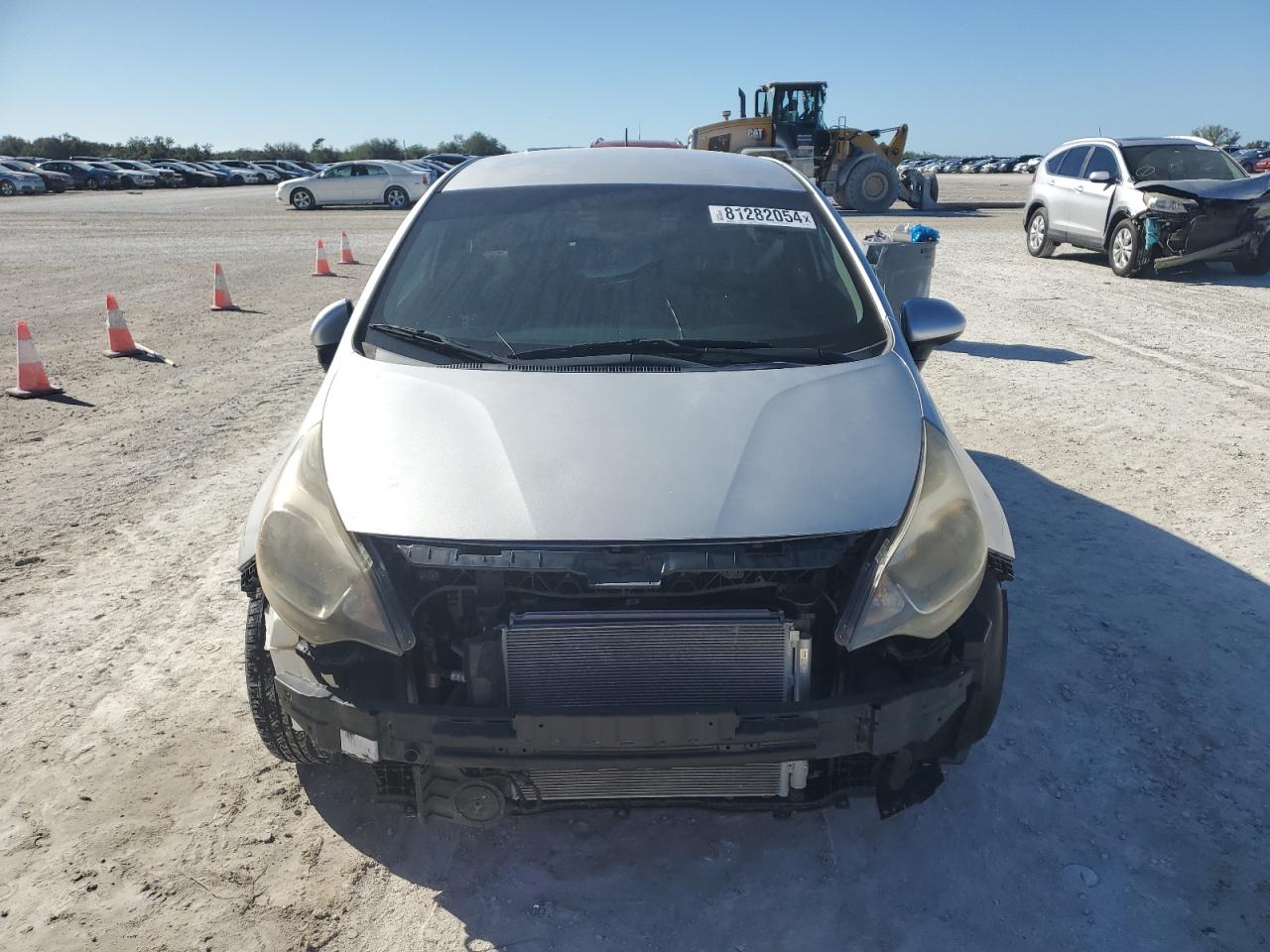 2013 KIA Rio VIN KNADN4A33D6295761 Copart auction photo, front end damage thumbnail 5
