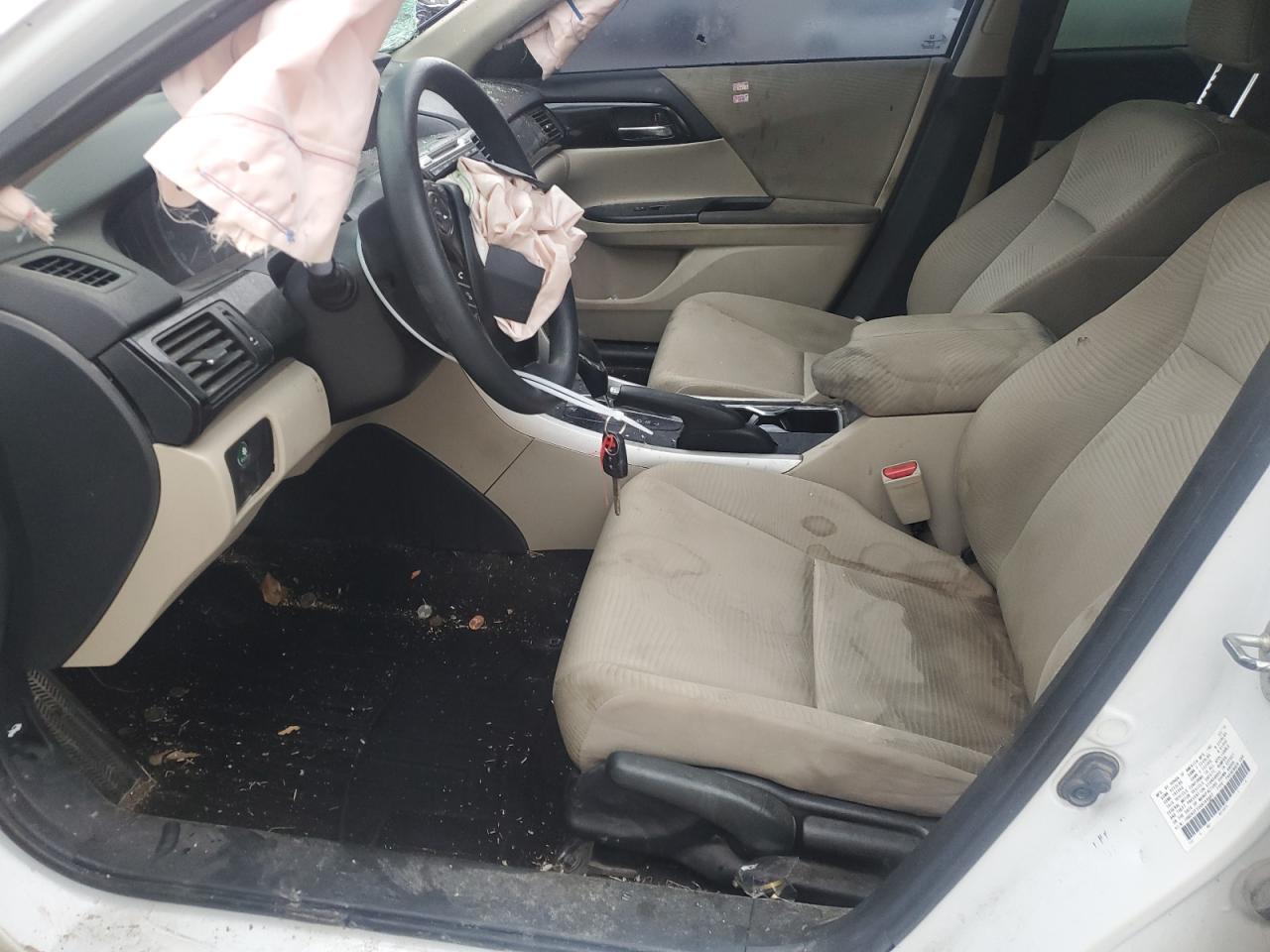 2016 Honda Accord VIN 1HGCR2F30GA169862 Copart auction photo, all over damage thumbnail 7