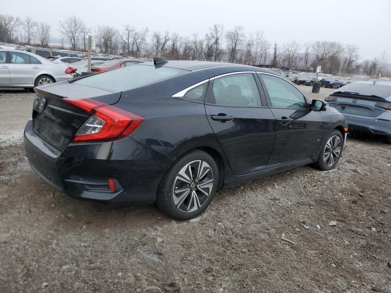 2016 Honda Civic VIN 2HGFC1F7XGH649193 Copart auction photo, front end damage thumbnail 3