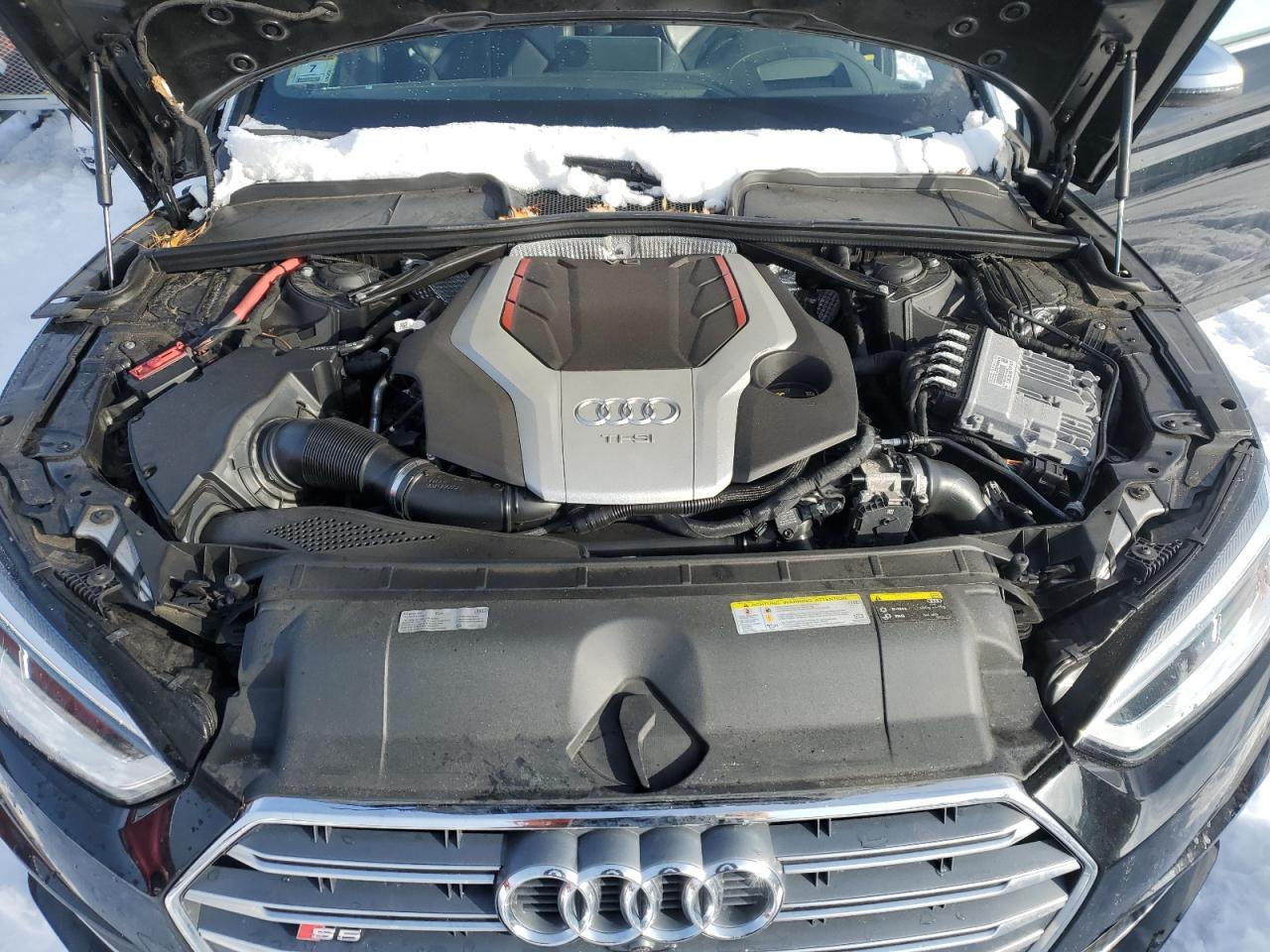 2018 Audi RS5 VIN WAU24GF55JN001543 Copart auction photo, side damage thumbnail 11
