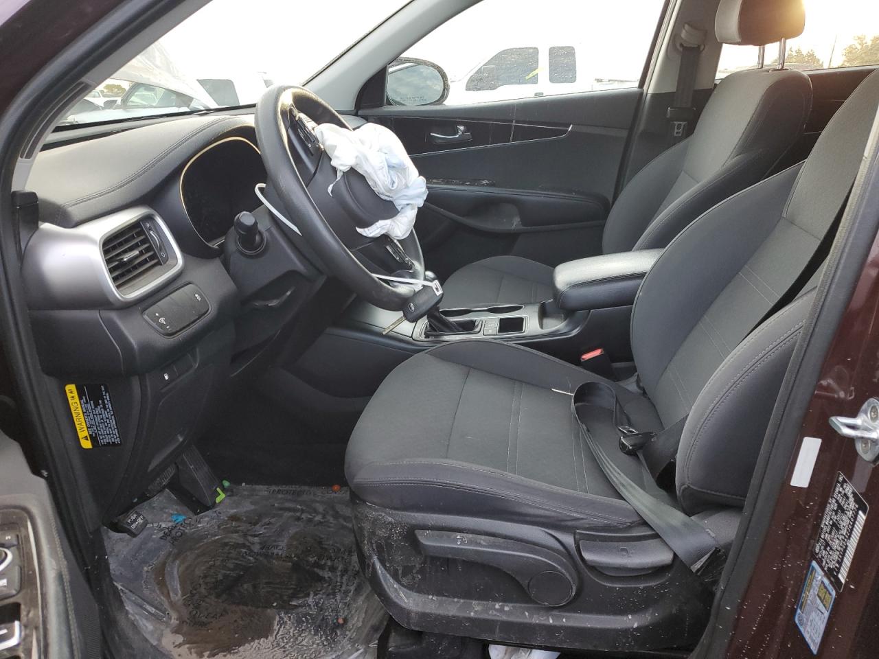 2018 KIA Sorento VIN 5XYPGDA52JG407776 Copart auction photo, undercarriage damage thumbnail 7