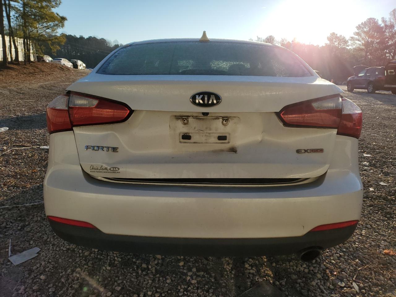 2014 KIA Forte VIN KNAFX4A87E5151409 Copart auction photo, front end damage thumbnail 6