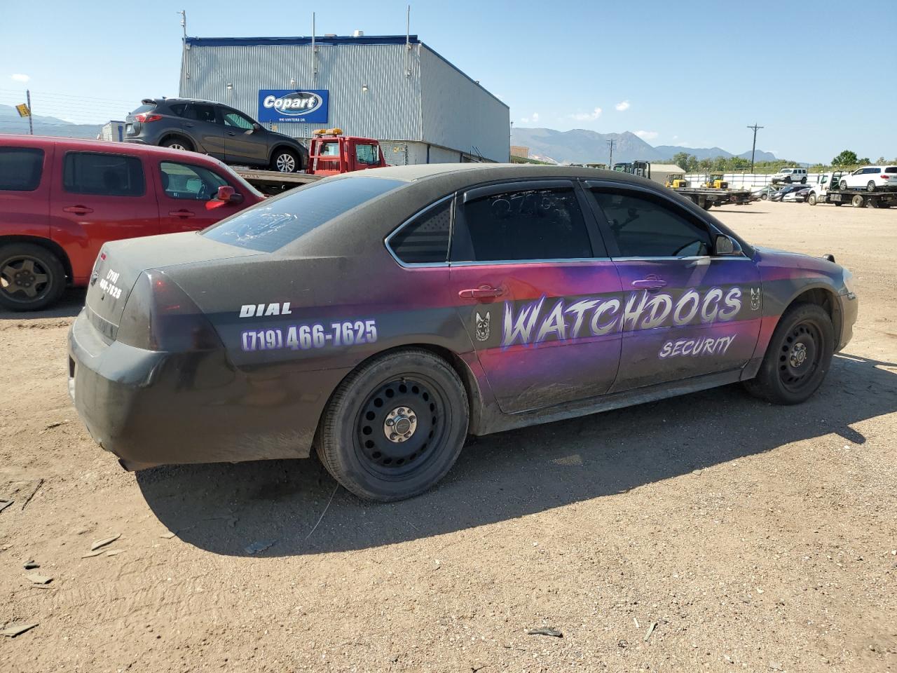 2013 Chevrolet Impala VIN 2G1WD5E35D1261321 Copart auction photo, front end damage thumbnail 3