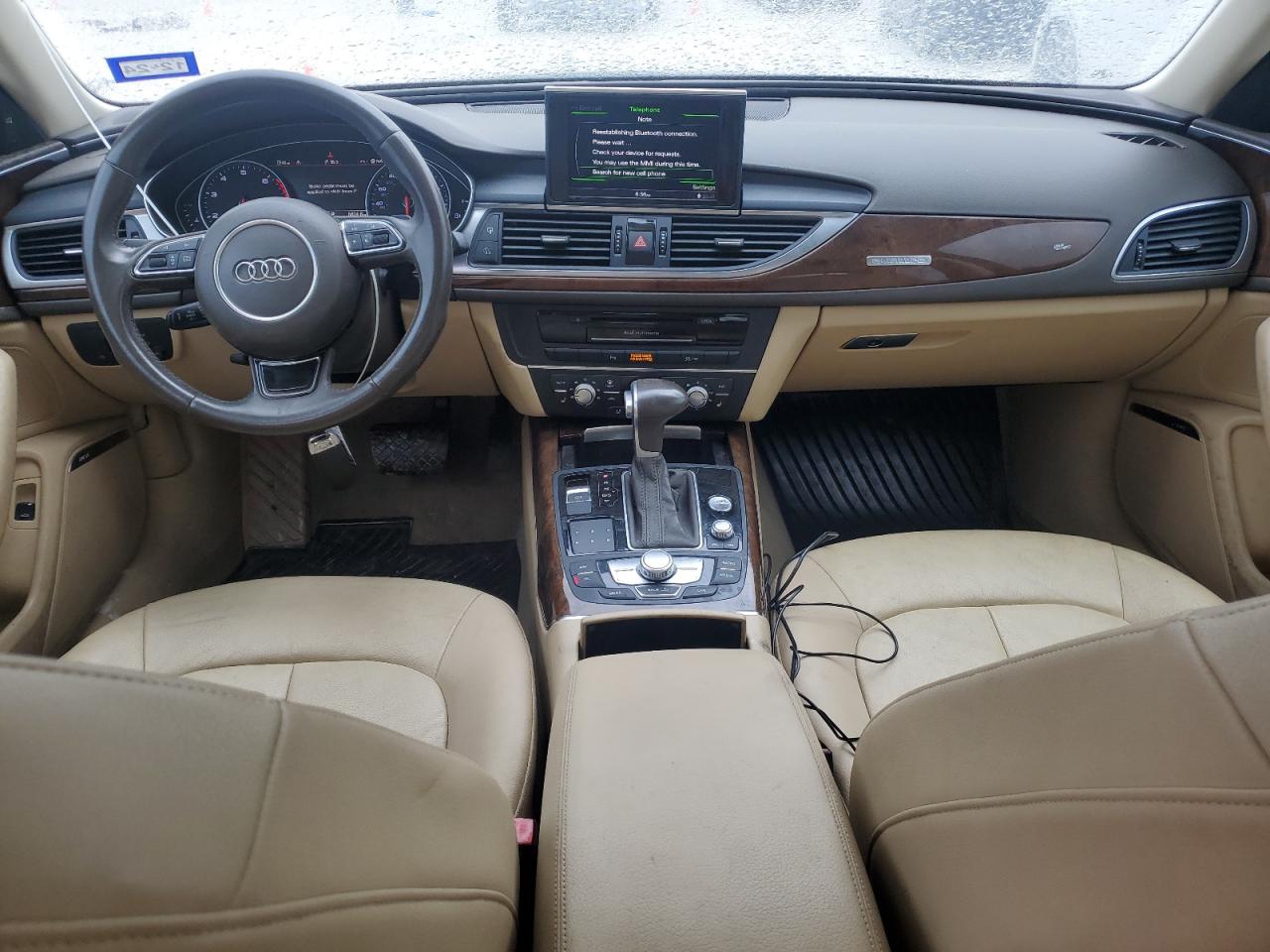 2015 Audi A6 VIN WAUGFAFC1FN040083 Copart auction photo, rear end damage thumbnail 8