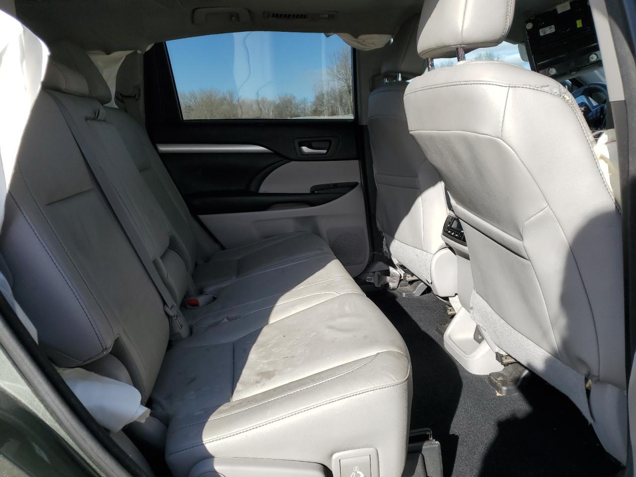 2017 Toyota Highlander VIN 5TDJGRFH9HS031676 Copart auction photo, front end damage thumbnail 12
