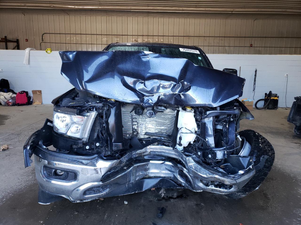 2021 RAM 1500 VIN 1C6SRFFT3MN656146 Copart auction photo, front end / undercarriage damage thumbnail 5