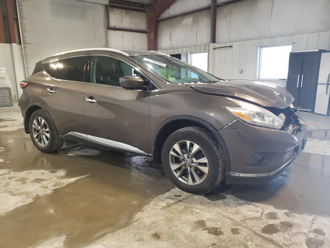 2017 Nissan Murano VIN 5N1AZ2MH5HN171911 Copart auction photo, front end damage thumbnail 4