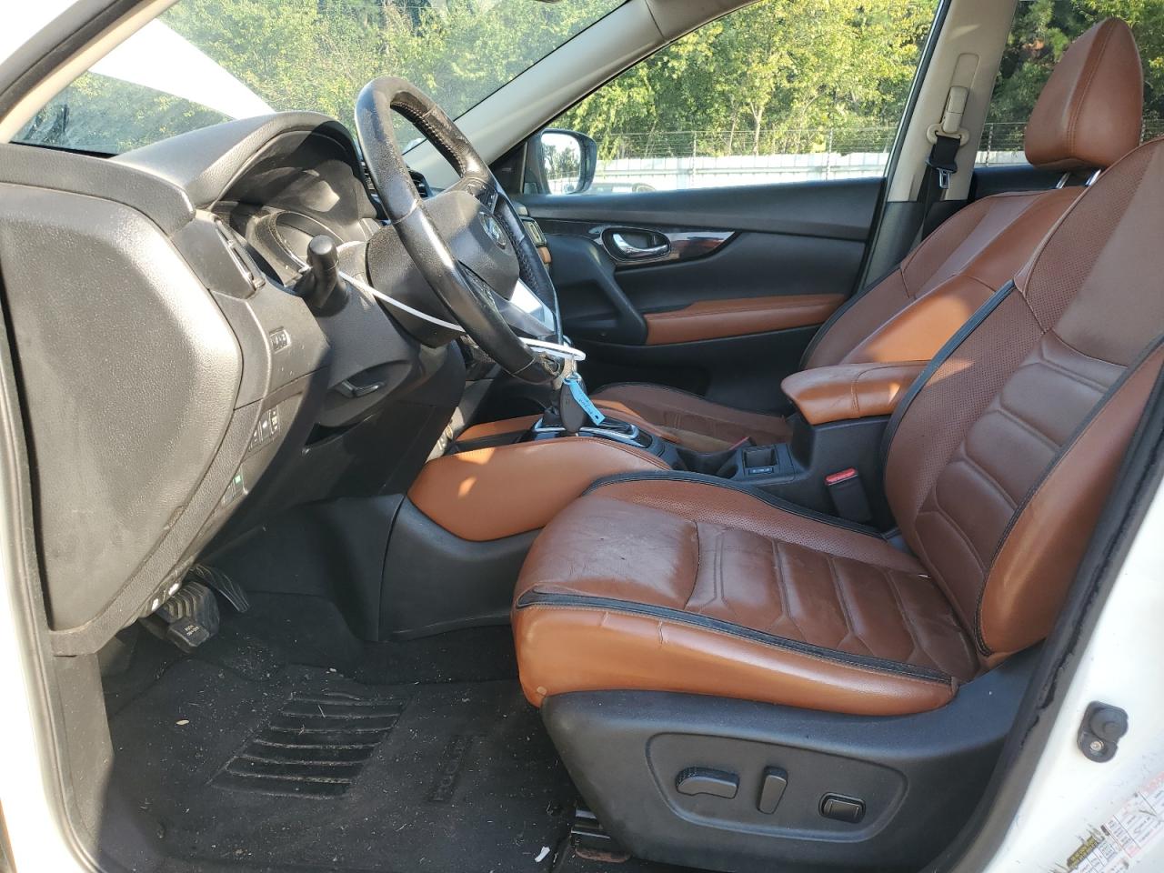 2017 Nissan Rogue VIN JN8AT2MT7HW145142 Copart auction photo, rear end damage thumbnail 7