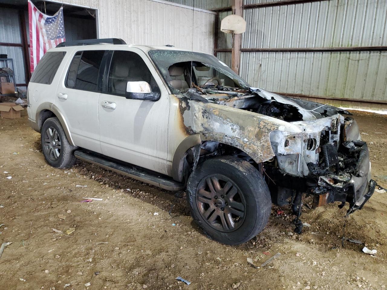2009 Ford Explorer VIN 1FMEU64EX9UA08871 Copart auction photo, burn / minor dent/scratches damage thumbnail 4