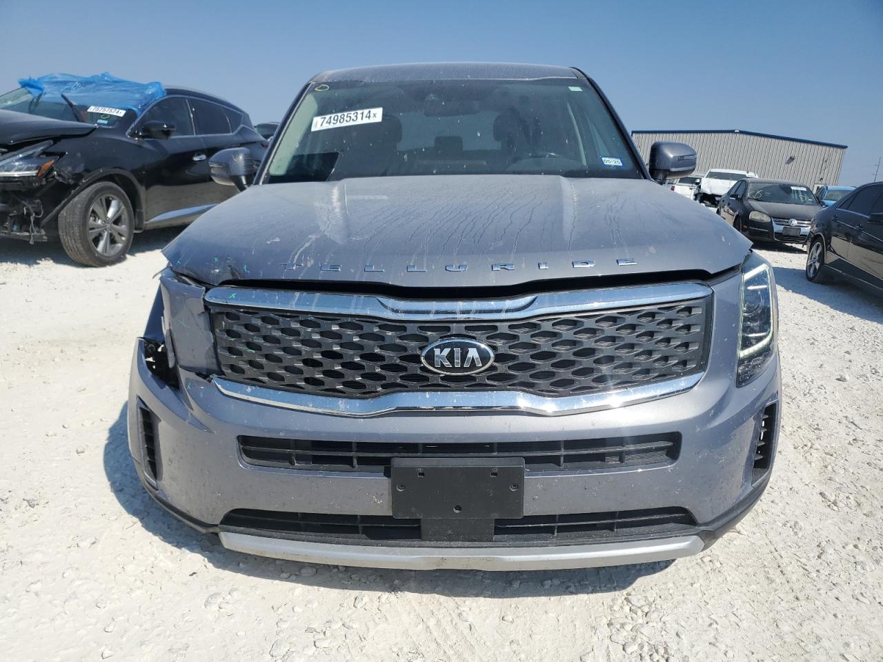 2021 KIA Telluride VIN 5XYP24HC0MG177503 Copart auction photo, front end / minor dent/scratches damage thumbnail 5