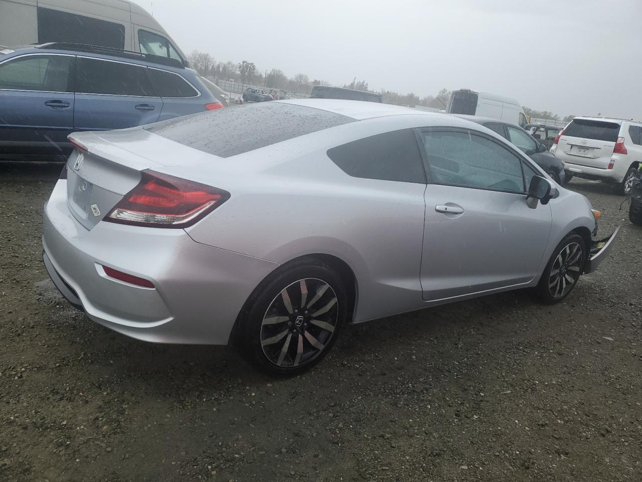 2014 Honda Civic VIN 2HGFG3B0XEH526337 Copart auction photo, front end damage thumbnail 3
