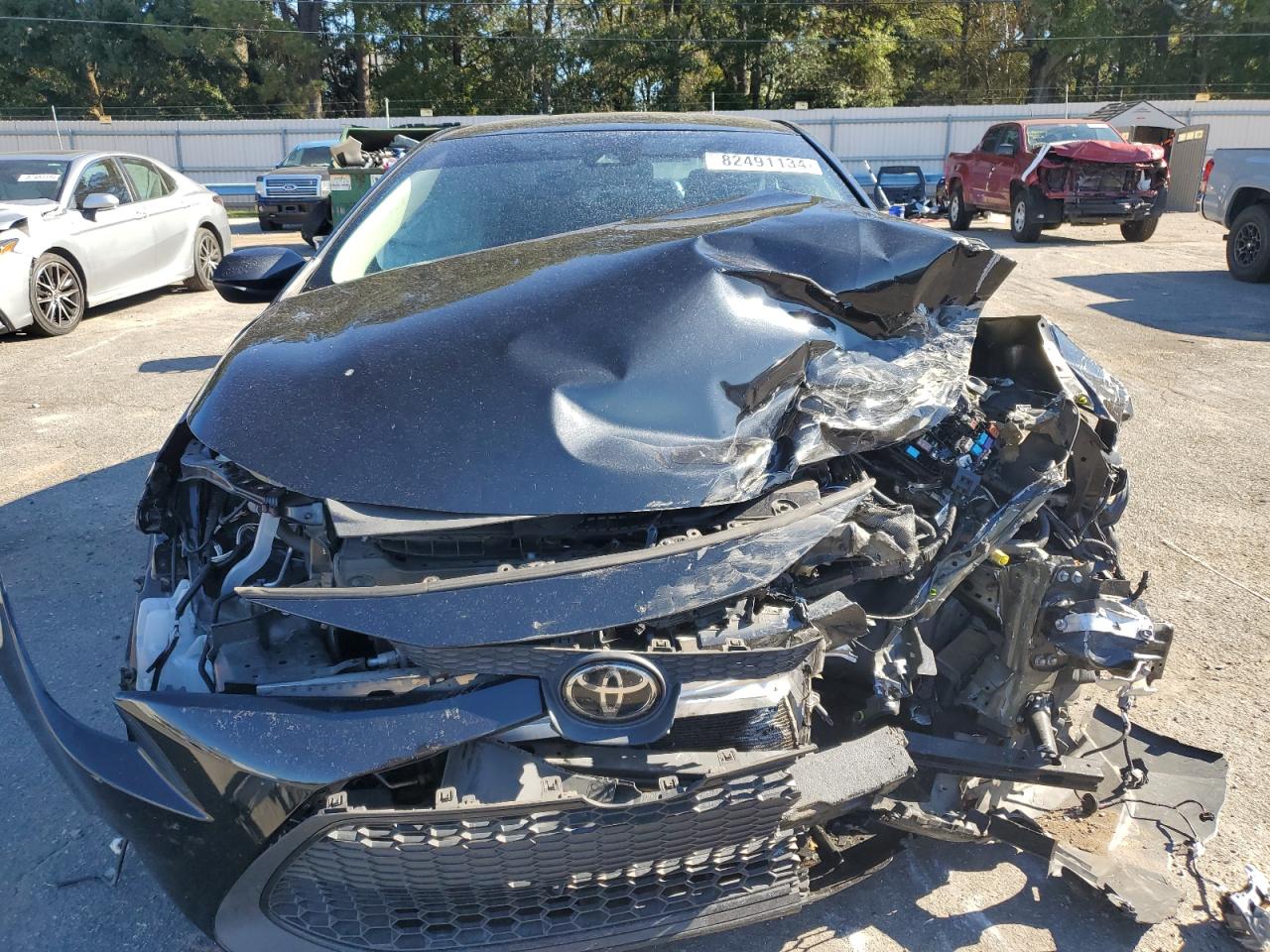 2021 Toyota Corolla VIN 5YFEPMAE2MP193430 Copart auction photo, front end damage thumbnail 5