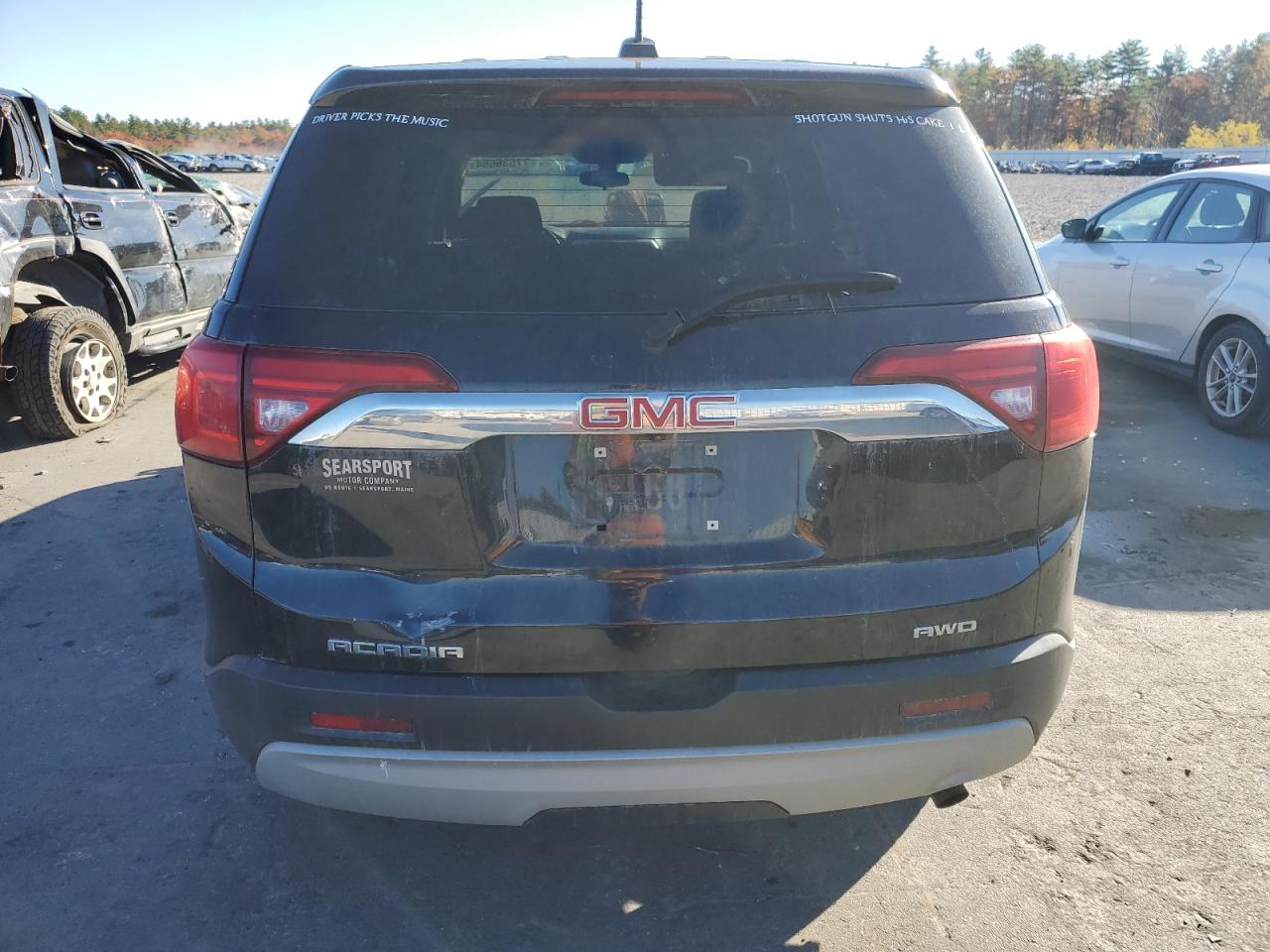 2018 GMC Acadia VIN 1GKKNRLA5JZ232422 Copart auction photo, front end damage thumbnail 6