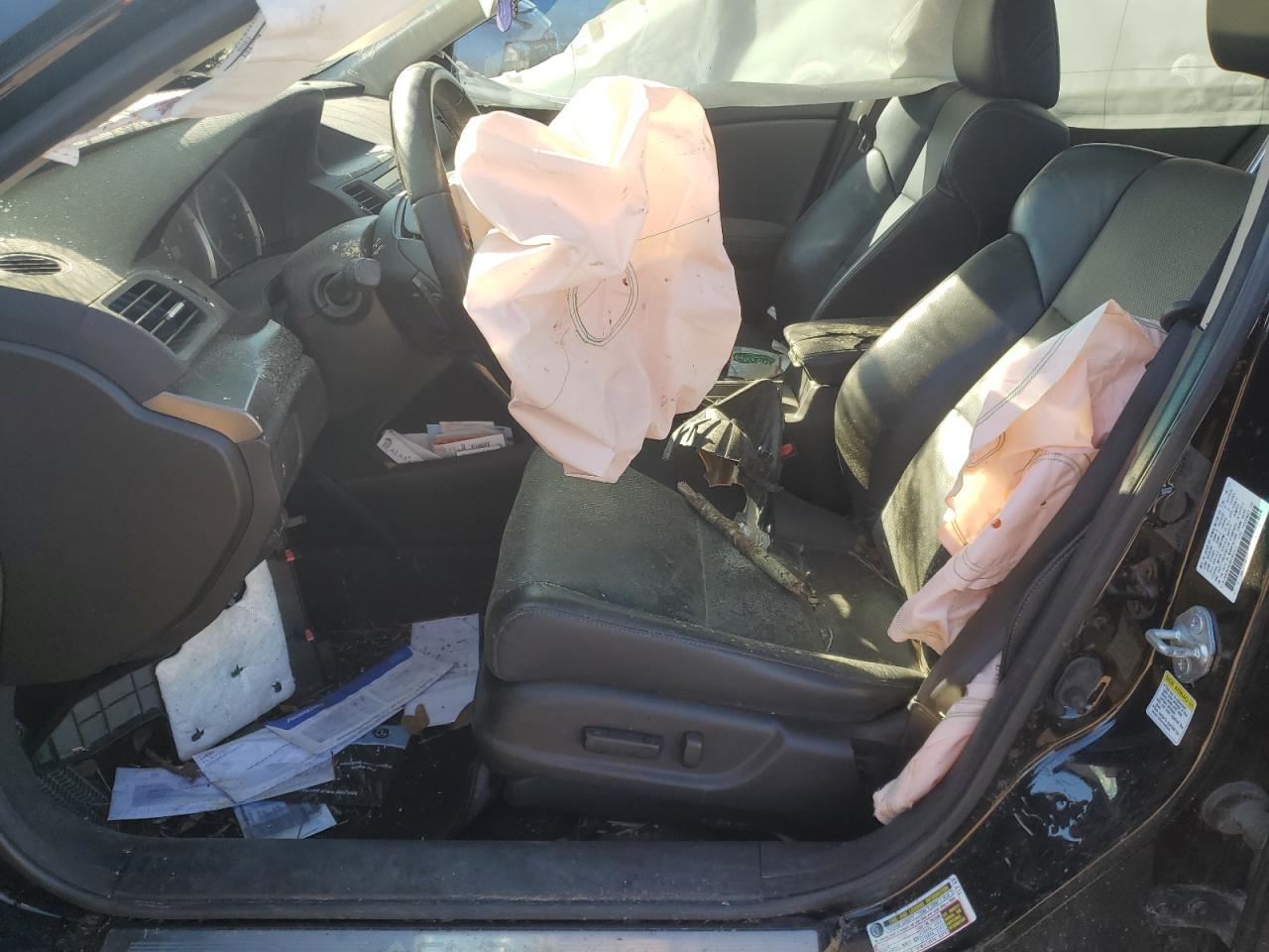 2011 Acura TSX VIN JH4CW2H64BC002513 Copart auction photo, front end / rear end damage thumbnail 7