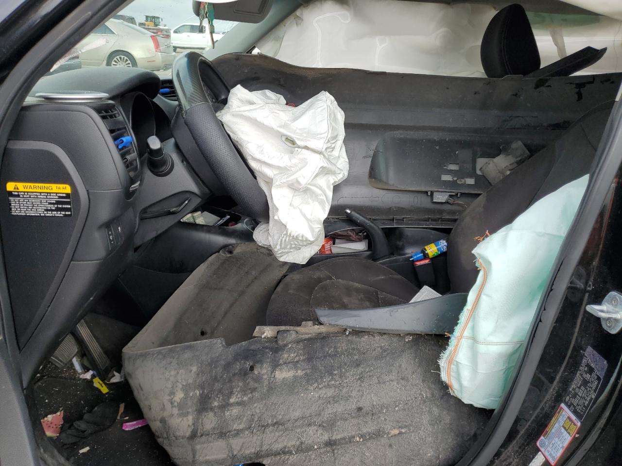 2016 KIA Soul VIN KNDJN2A29G7833363 Copart auction photo, all over / hail damage thumbnail 7