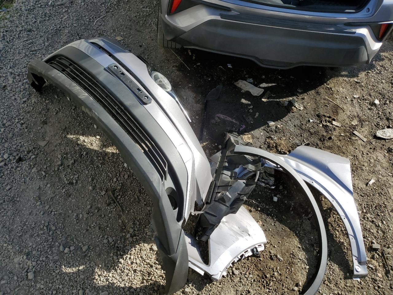 2018 Toyota C-HR VIN JTNKHMBX3J1011116 Copart auction photo, front end damage thumbnail 13