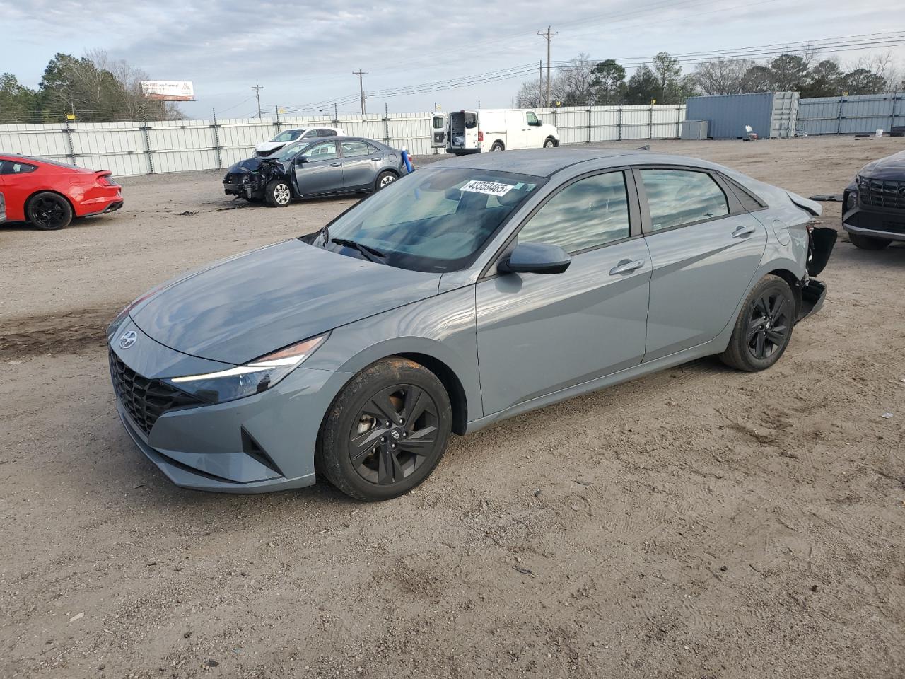 2021 Hyundai Elantra VIN KMHLM4AG2MU101460